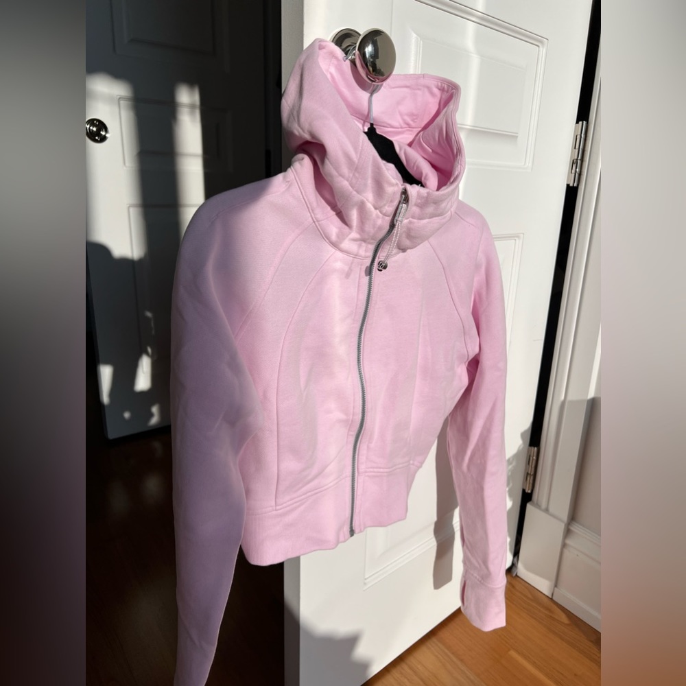 Scuba Full Zip Cropped Hoodie